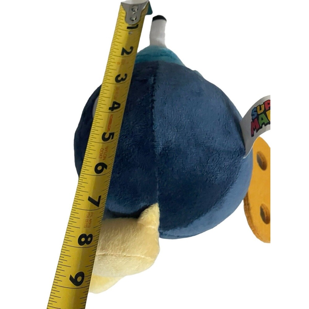 Nintendo 2017 Super Mario Bob-Omb Bomb Plush Stuffed Animal Little Buddy 5.5" - Picture 7 of 9